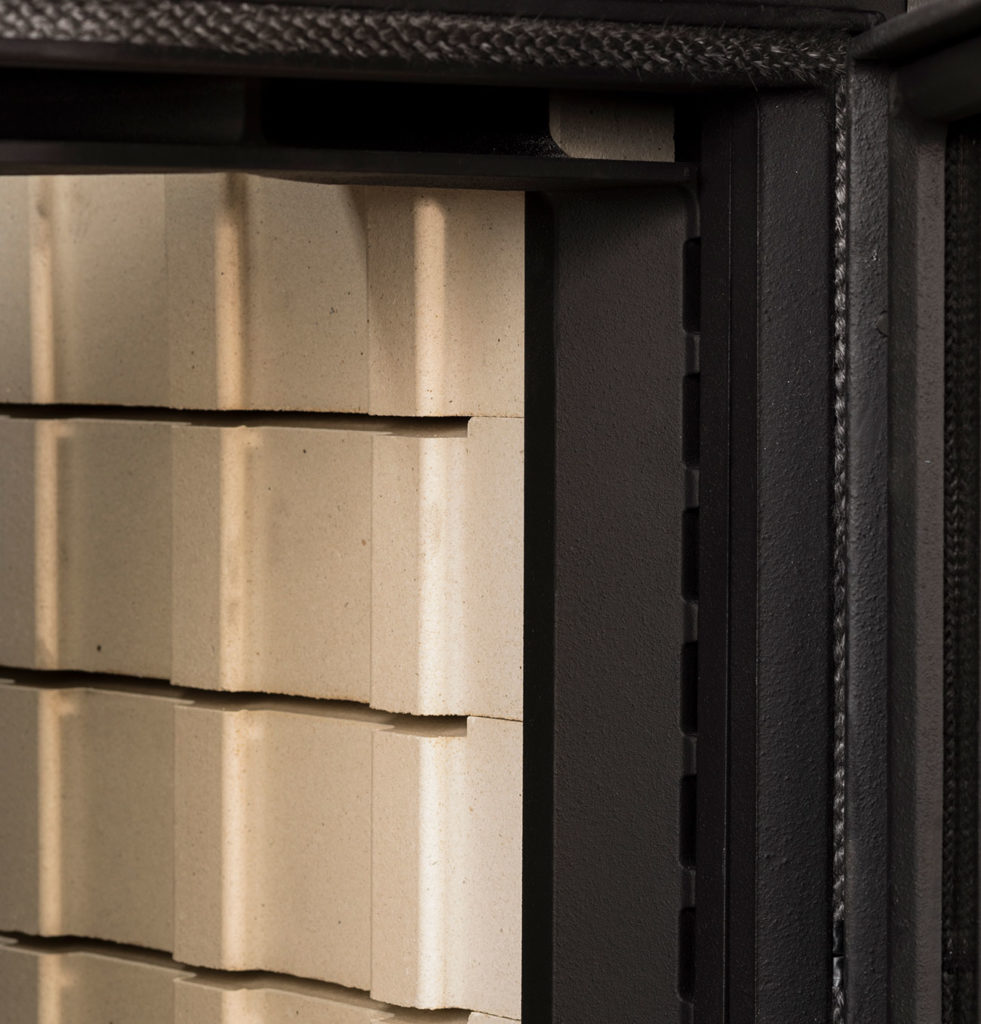 Detail des Schamotts